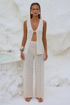 Loui Pant in Ivory