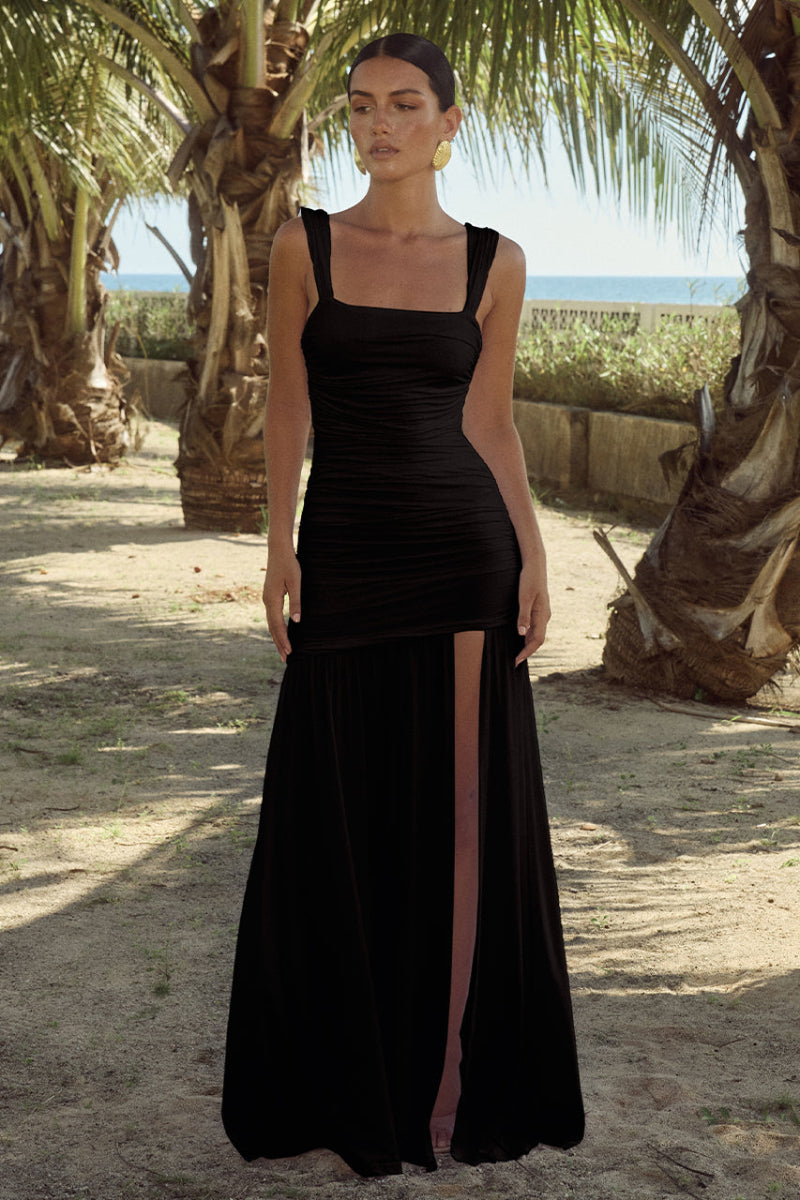 Carly Maxi Dress in Black