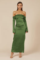  Maxi Dress in Olive