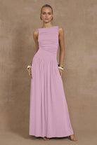 Nalla Maxi Dress in Pink