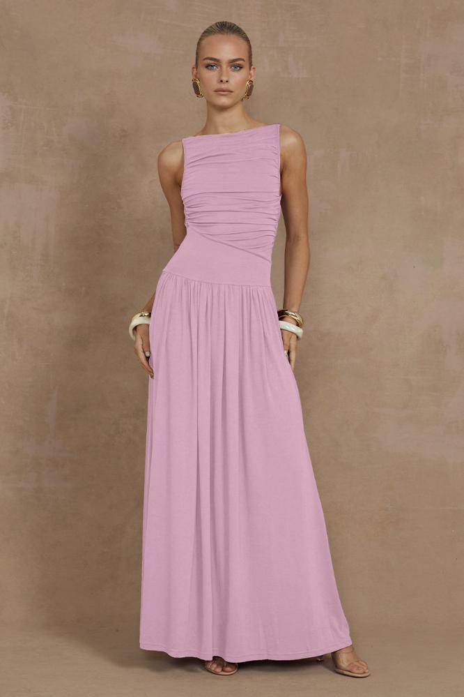 Nalla Maxi Dress in Pink