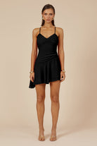 Odeza Mini Dress in Black