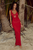 Sonoma Maxi Dress in Red