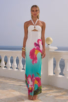 Stefina Maxi Dress in Nalani Print