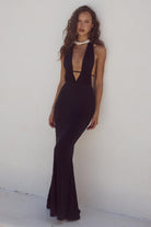 Tapia Maxi Dress in Black